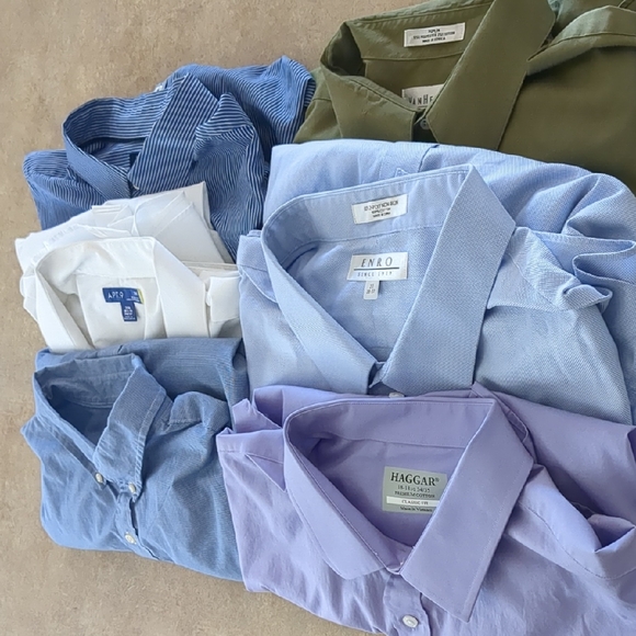 Haggar Other - Lot of Men's Casual Button Down Shirts 2X